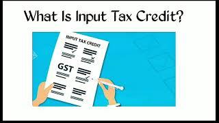 What Is INPUT TAX CREDIT Under Gst? || Simple meaning of ITC || GST Lectures for CA/CMA/B.com/M.com