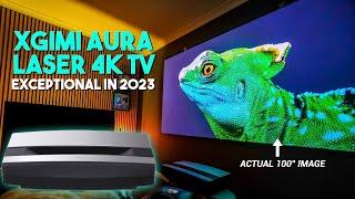 Still Exceptional Huge Home Cinema 150" Laser TV | XGIMI AURA Laser 4K