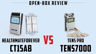 TENS unit 7000 VS HealthmateForever CT15AB