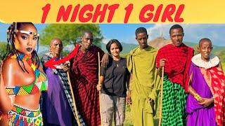 TELUGU GIRL VISITING AFRICAN MAASAI TRIBE IN TANZANIA 