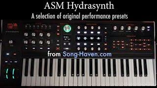 Hydrasynth original performance patches