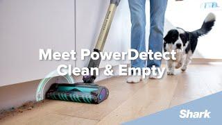 Cordless Vacuum | Meet Shark® PowerDetect™ Clean & Empty Cordless Stick Vacuum & Auto-Empty System