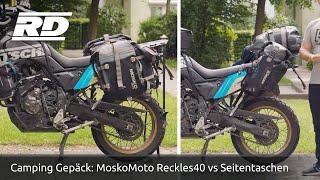 MoskoMoto Gepäck - Reckless vs Panniers