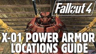 Fallout 4 - X-01 Power Armor Locations Guide