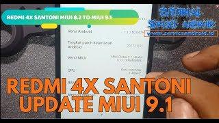 Cara Update Redmi 4X Santoni ke MIUI 9 1 GLOBAL STABLE