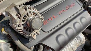 Jeep Renegade, dodge dart, Fiat 500x alternator replacement how to