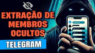 Como Extrair Membros Ocultos de grupos do Telegram - 2024