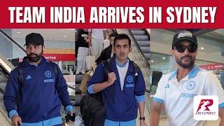 Breaking: Team India arrives in Sydney. Rohit Sharma is with the team except Virat Kohli and Bumrah