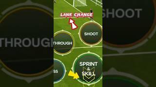 Best Skills Lane Change FC24 Mobile skills moves lane change#fc24#ytshorts#shorts