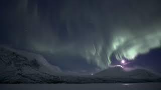 Realtime (4k) true colors Northern Lights