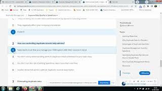 Duplicate Management | Improve Data Quality in Salesforce #salesforce #trailhead #technology