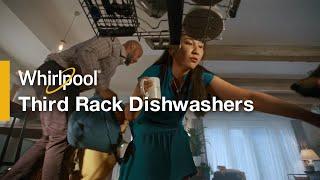 Any Day — Whirlpool® Dishwashers with the Largest Capacity Third Rack