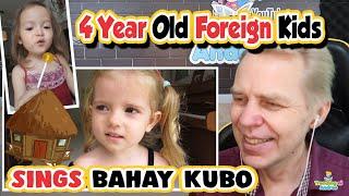 4 Year Old Foreign Kids Singing Bahay Kubo in Tagalog. It is Mindblowing says Kuya Andres