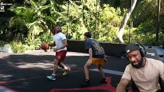 THIS WAS DIGUSTING! FAZE RUG VS MAX BASKETBALL 1V1!