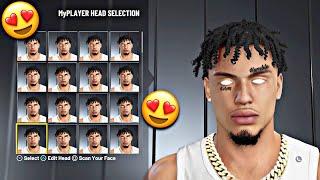 NEW BEST DRIPPY LIGHTSKIN FACE CREATION IN NBA 2K22! MOST COMP!