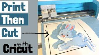 Print Then Cut with Cricut Design Space for Beginners