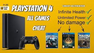 PS4 11.00 Jailbreak install Cheats & Game Patches Offline Tutorial in Hindi 2024