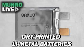 Sakuu's Dry-Printed Li-metal Batteries Hit 1,000 Cycles