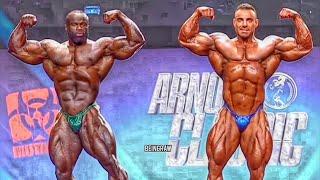 Samson Dauda (2nd Place) VS Rafael Brandao (3rd Place) Physique Comparison at 2024 Arnold Classic