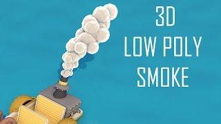 Low Poly Smoke in Cinema4D ~ 3D Tutorial