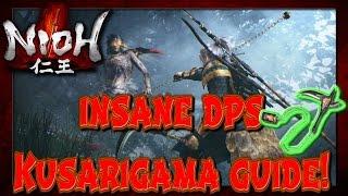 High DPS Kusarigama guide. My Best Kusarigama Build for Nioh
