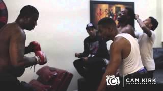 Gucci Balboa: Gucci Mane Shows Off His Boxing Skills! Via Cam Kirk