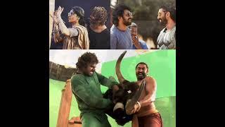 Bahubali 2 behind the scenes  bahubali 2 #prabhas bahubali scene