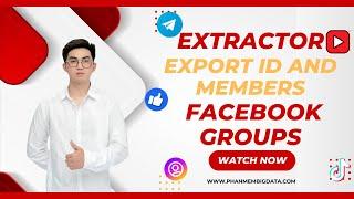 FB Group Extractor   Export ID and Members from facebook | Export id Groups