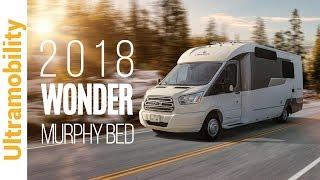 2018 Leisure Travel Vans Wonder Murphy Bed | Class B+ Campervan on Ford Transit