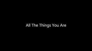 Jazz Backing Track - All The Things You Are