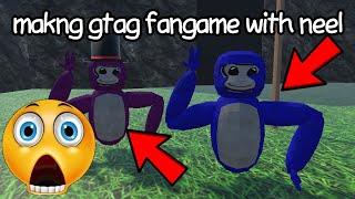  GORILLA TAG LIVE MAKING A GORILLA TAG FANGAME | MaxUpGT Live Stream