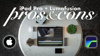 Switching to iPAD PRO & LUMAFUSION for video production / PROS AND CONS