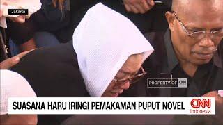 Suasana Haru Iringi Pemakaman Puput Novel