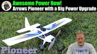 Awesome Power! Arrows Pioneer 620mm Sub-250g with a Big Power Upgrade!