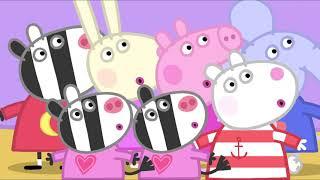 Peppa has a Sleepover with Zoey Zebra  Peppa Pig Full Episodes