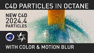 Silverwing Quick-Tip: C4D 2024.4 Particles with Octane