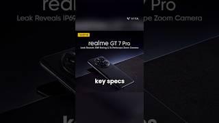 Realme GT 7Pro Leak:Key specs Unveiled!"#shorts #trending #realmegt7pro #realmegtseries #realmeindia