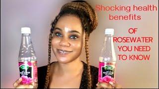 BEST USES AND BENEFITS OF ROSEWATER TO THE SKIN+SECRET TIPS ABOUT ITS HEALTH BENEFITS. #skincare