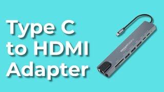 Affordable Type C to HDMI Converter