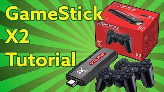 Como conectar a tu pantalla consola gameStick X2 caja roja versión Nintendo 64