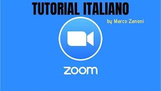 Zoom meeting & chat TUTORIAL ITALIANO