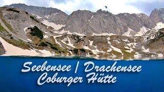 Seebensee, Drachensee, Coburger Hütte 4k