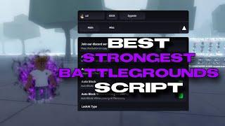 BEST Strongest Battlegrounds Script | Auto Block, Auto Farm, ESP & MORE!