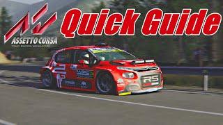 How To Start Rallying In Assetto Corsa!