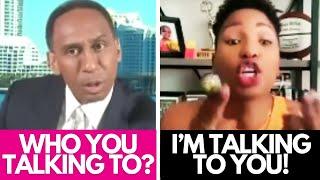 Stephen A. Smith EXPLODES After ESPN Co-Host CHECKED Him on His Own Show Over the WNBA!