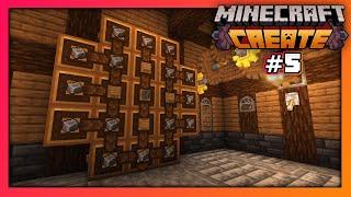 ENDLICH KRASSER Mechanical Crafter & Crushing Wheels  Minecraft Create #05