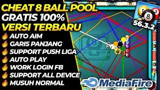 GRATIS‼️CHEAT 8 BALL POOL TERBARU 2025  UPDATE AIM TOOL GARIS PANJANG OTOMATIS 3 LINE NO BANNED