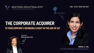 Corporate Strategic  Acquirer Playbook In The Age of AI, Nadia Gil of Hitachi Digital