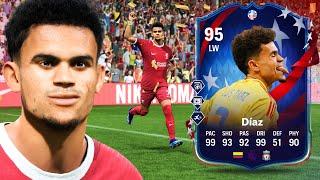 95 Copa America PTG SBC Diaz is CRACKED!!  FC 24 Player Review