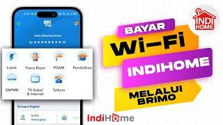 Cara membayar tagihan WiFi Indihome lewat BRI Mobile | 2024